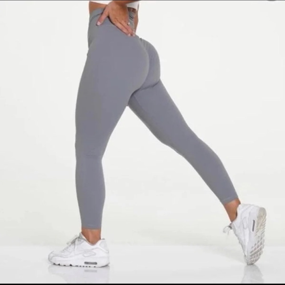 NVGTN GRAY SIGNATURE LEGGINGS XL